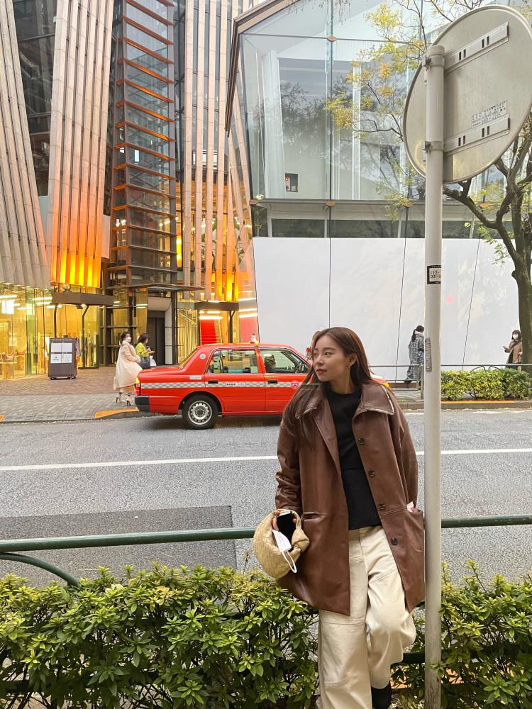 Mac quilted leather coat