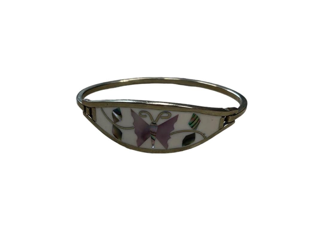 [MEXICO] 멕시코 자개 은팔찌 | 후루츠패밀리