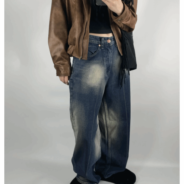 pocket flash wide jean