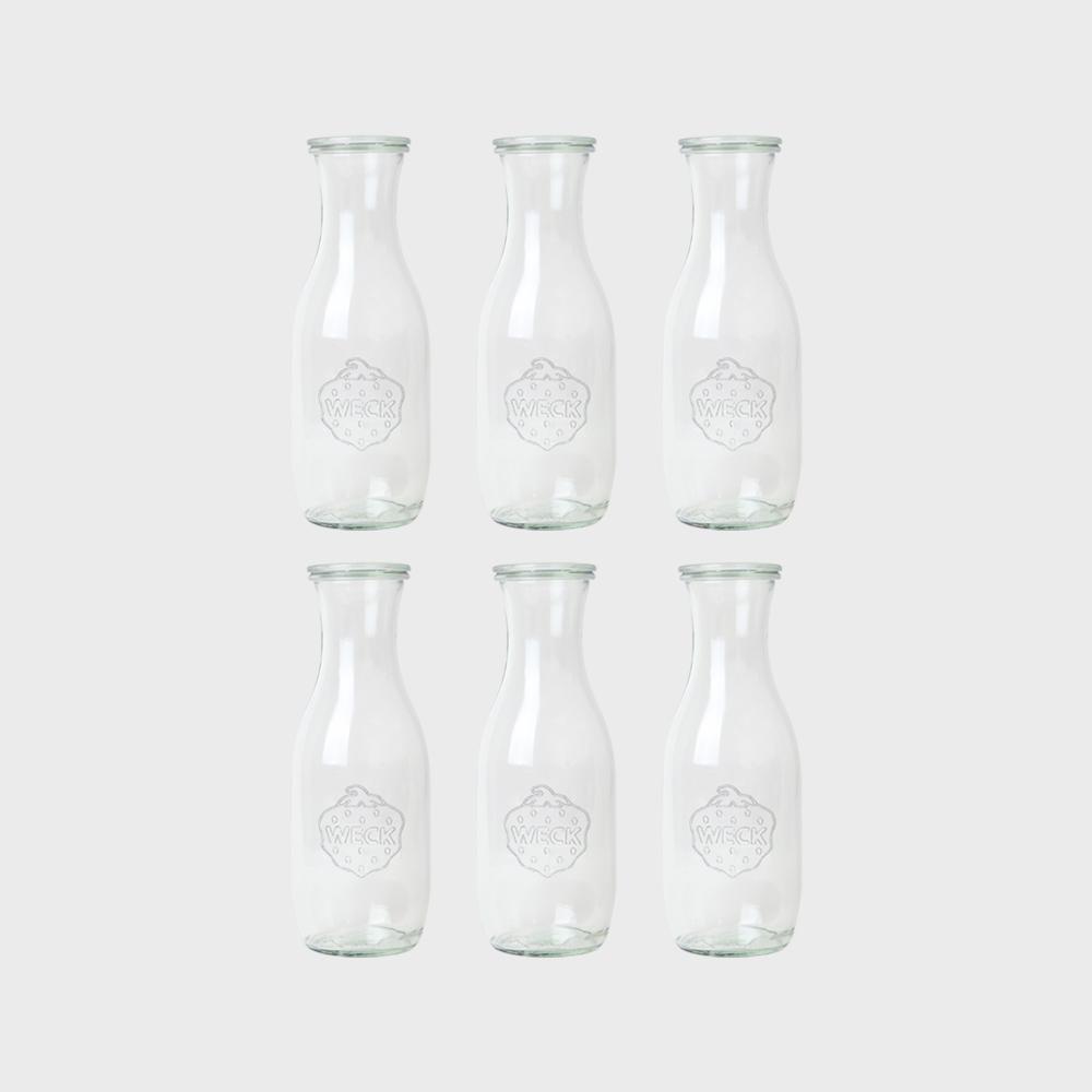 [WECK] 쥬스병 766(1032ml) 6개 세트
