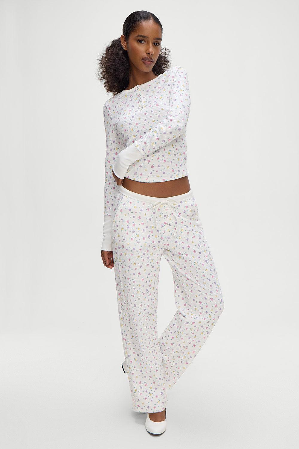 Cabin Thermal Pajama Pants - Picnic Blanket - Picnic Blanket / XS