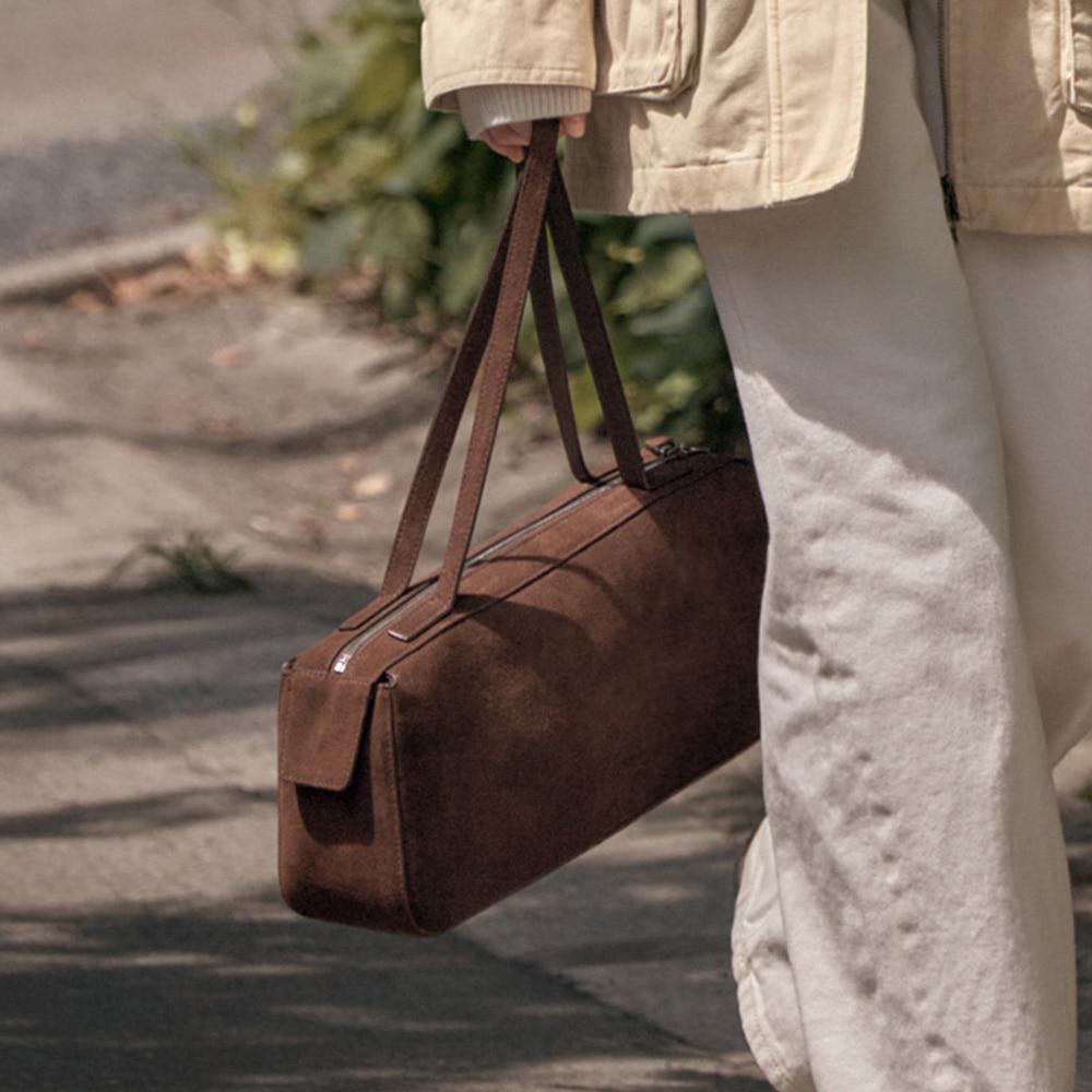 SIAC3086 Suede Keel Bag_S'est passee(쎄빠쎄)_Brown