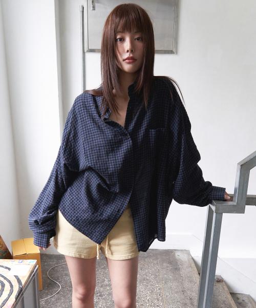 [PALACE] mini gingham check shirt
