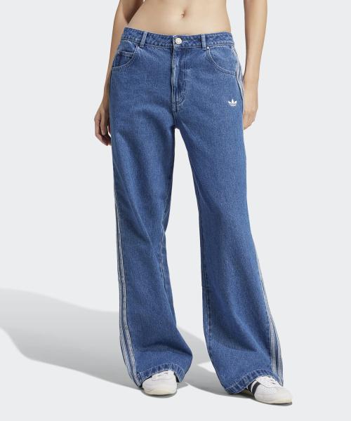 데님 3S 트랙 팬츠 - 인디고데님 / JD2574