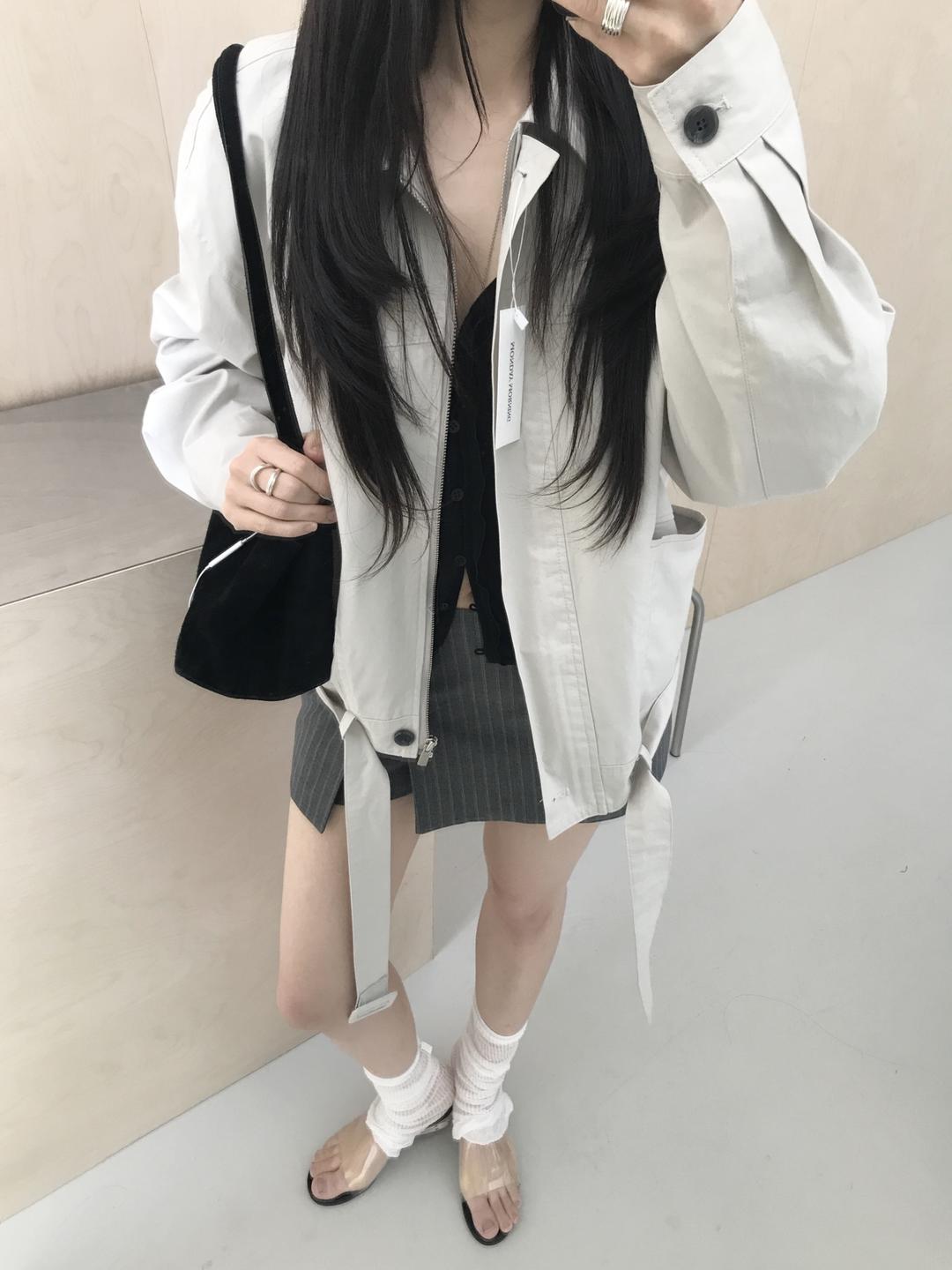 belted blouson (2colors)