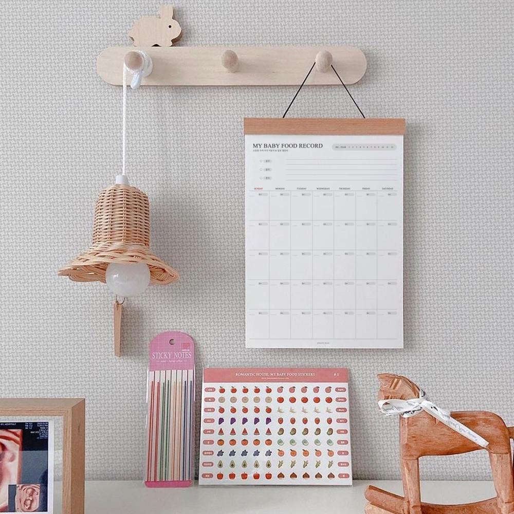 이유식달력 신생아 아기 디데이 스케줄 식단표 12P