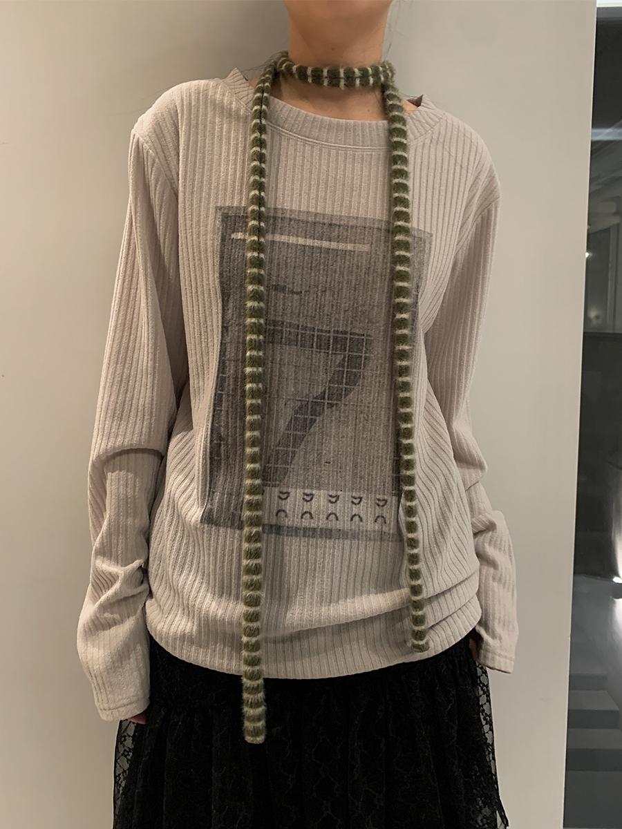 페인티드우드 Silent knit T (3color)