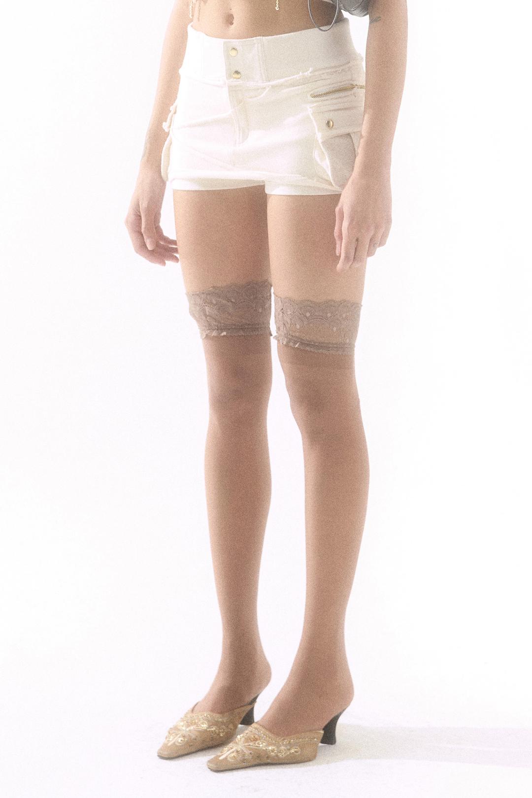 Cargo Sweatskirt Cream