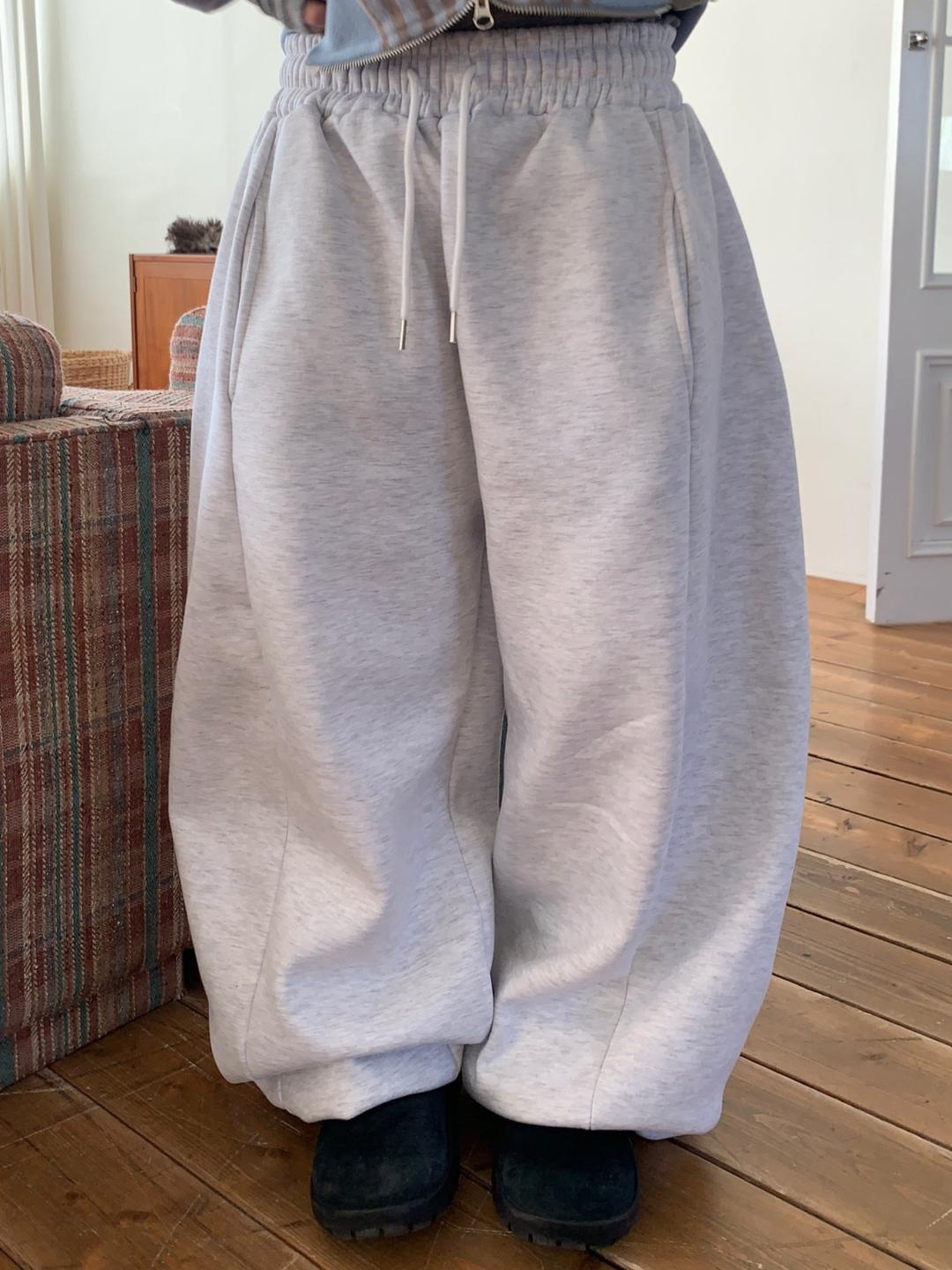 (기모) Balloon string PT - Unisex