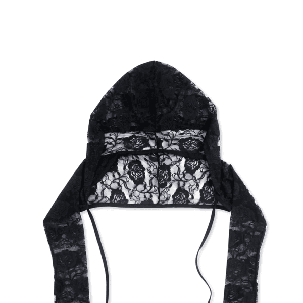 Lace Hoodie Bolero Cardigan 001