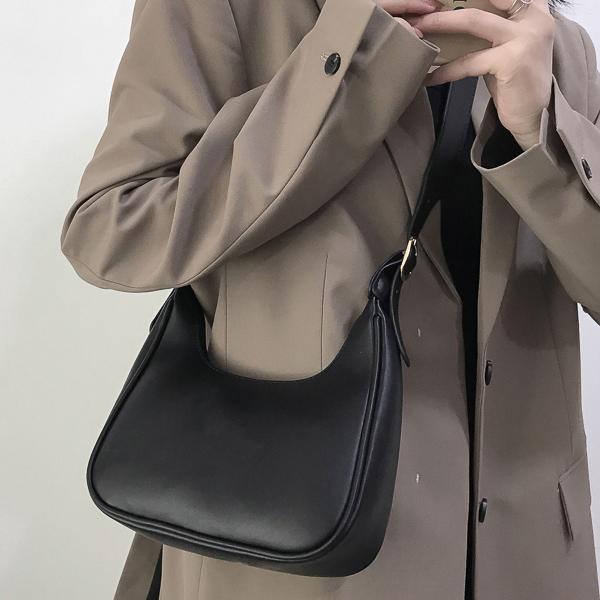 [당일출고]데일리 레더 호보백 숄더백 크로스백