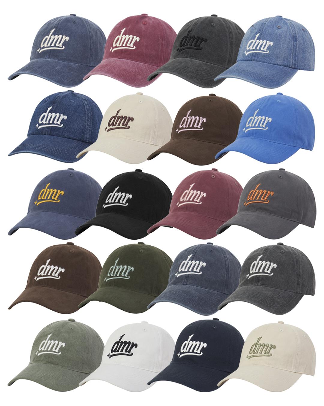Signiture Star Logo Cotton Ball Cap / 29Colors