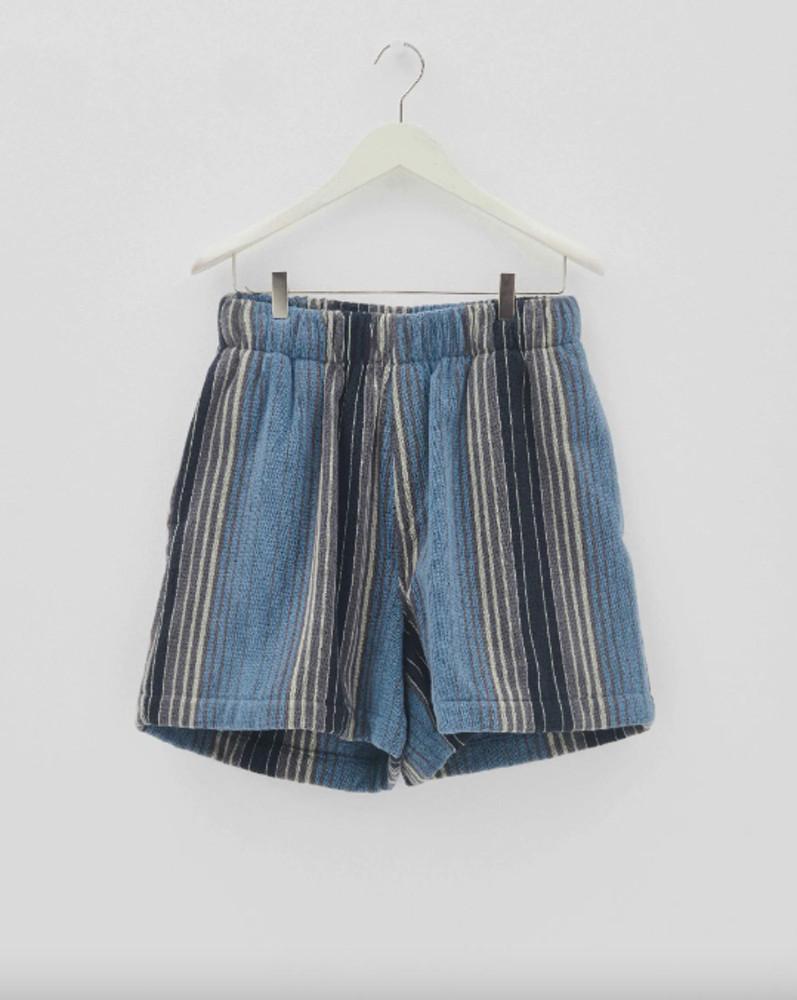 [Tekla] Stüssy / Tekla Unisex Terry Shorts Multi Stripes 스투시 / 테클라 유니섹스 테리 쇼츠 반바지 멀티 스트라이프