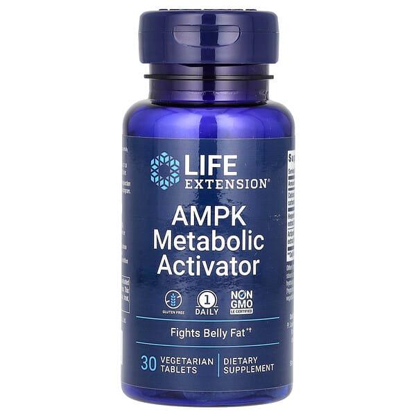 Life Extension, AMPK 신진대사 활성제, 베지 정제 30정