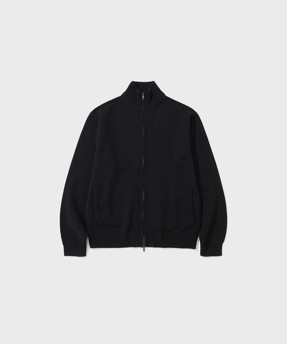 124 Cover Knit Jacket - Ink Black