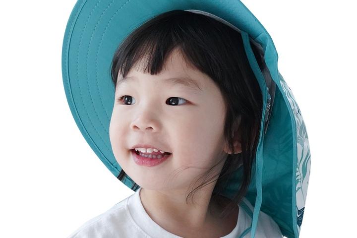 어린이 물놀이 모자 플랩캡 아동 두돌 베레모 여름 키즈 썬햇 물놀이 UV차단
