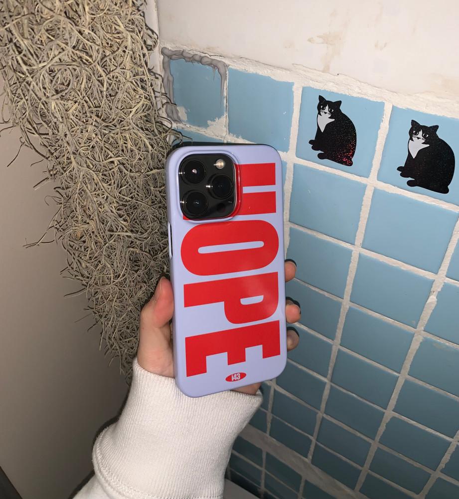 [i43] HOPE hard case (2 color) 아이폰하드케이스