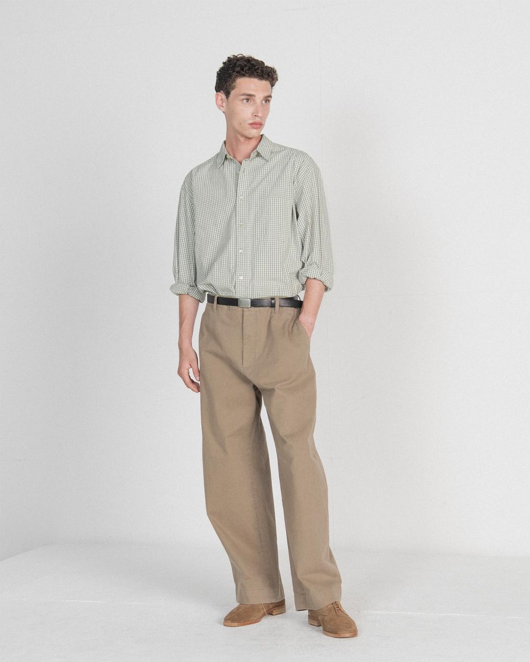 Steady Shirt, Olive Grey