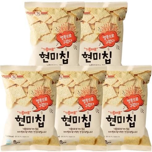 기름제로 국산 현미칩, 60g, 5개