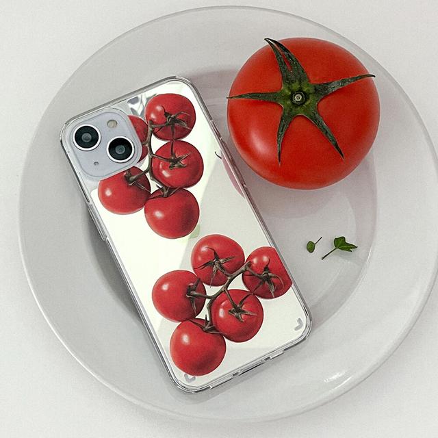 red tomato 디자인 [글로시미러 폰케이스]