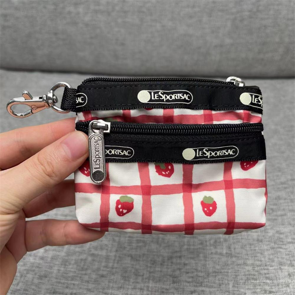 레스포삭 3394 미니 동전지갑 키홀더 카드지갑 에어팟파우치 스트로베리