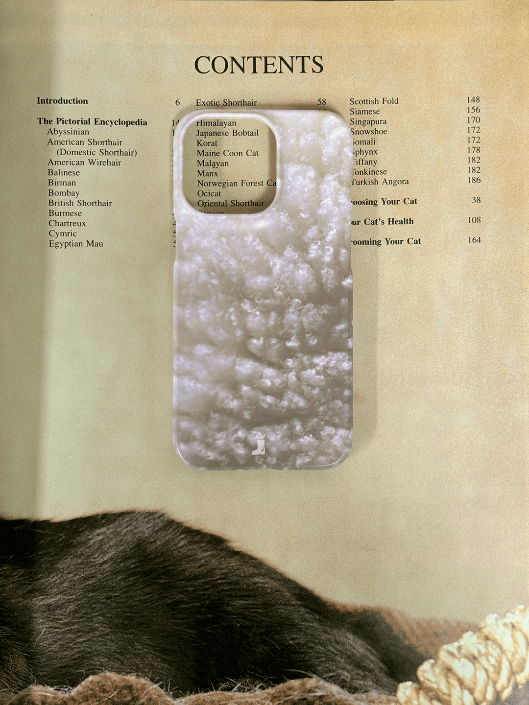 Curious Fur case [ 6color ]