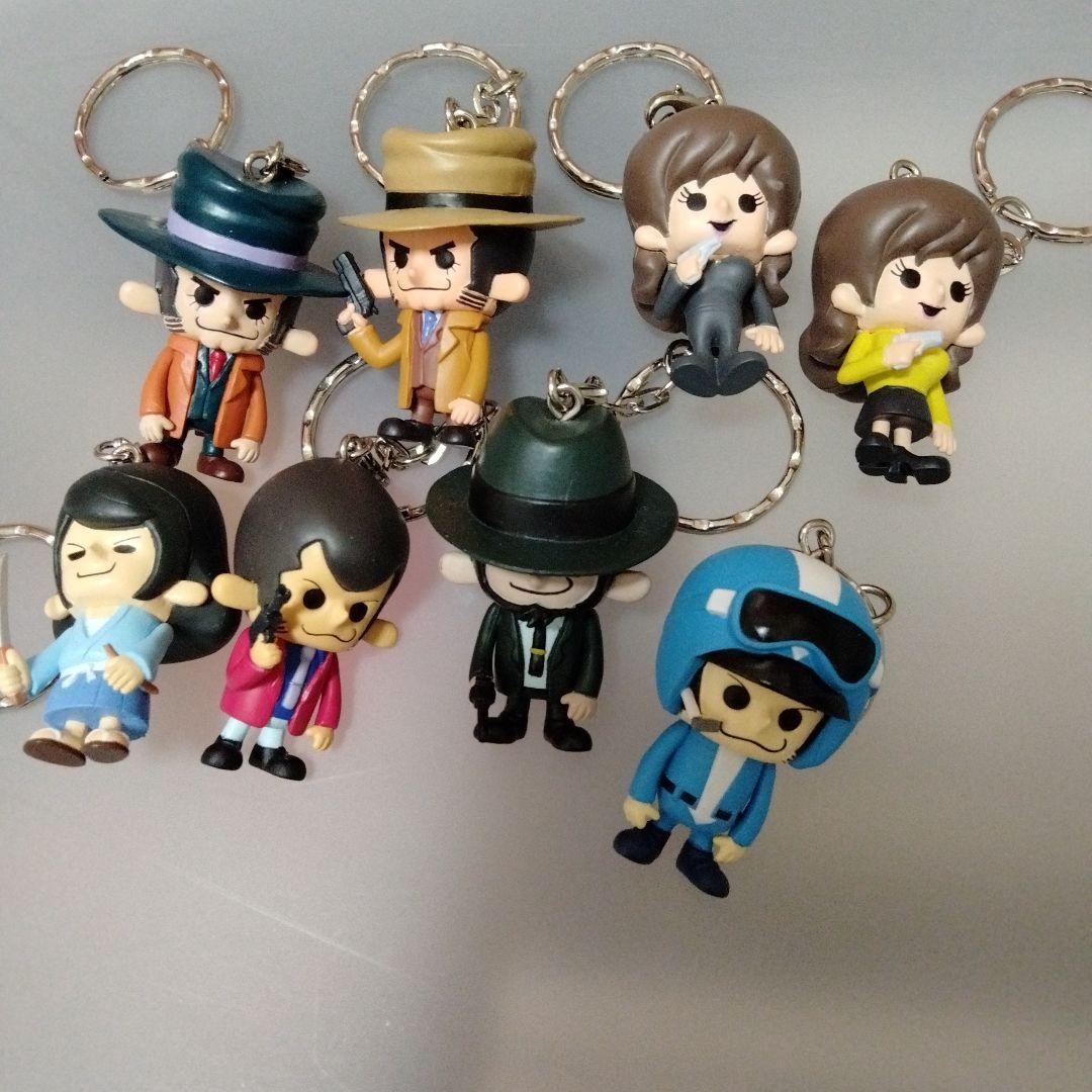 ルパン三世　パンソンワークス　キーホルダー　峰不二子　次元大介　石川五右衛門