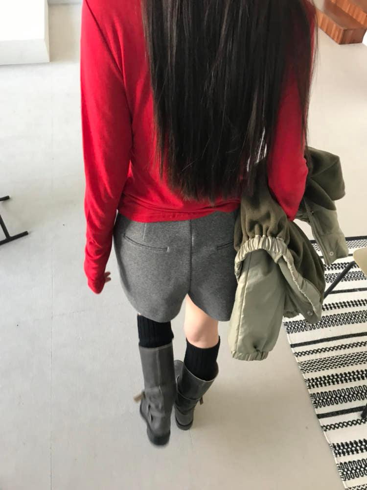 BAFBAN SK PT 바프반 스커트 팬츠 [2COLOR]