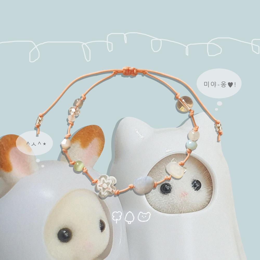 [행운숲] 고양이의 일기장 _ 매듭 팔찌