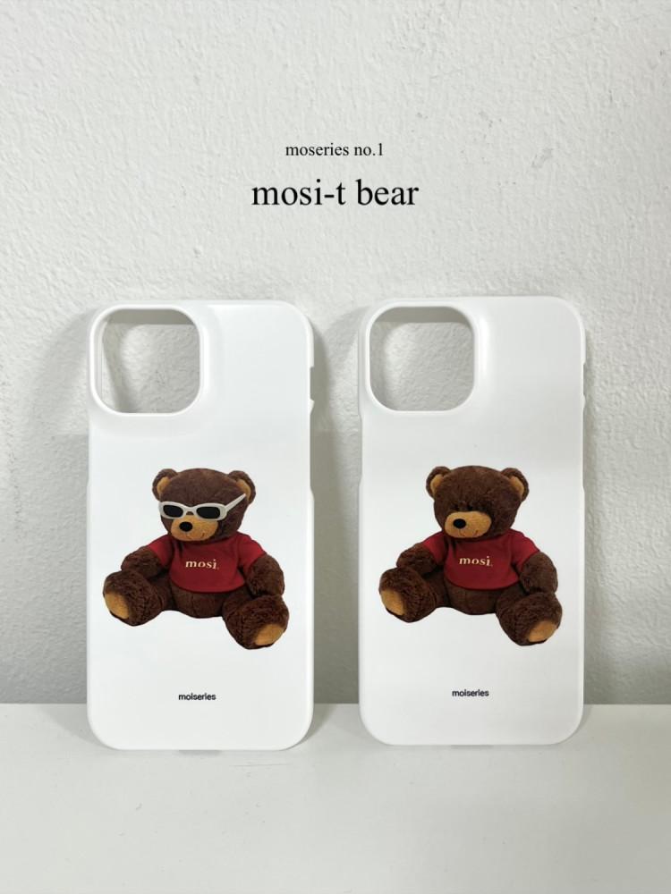 [모이시리즈] mosi-t bear case(white)
