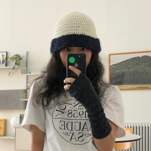 loop fur bucket hat (3 color)