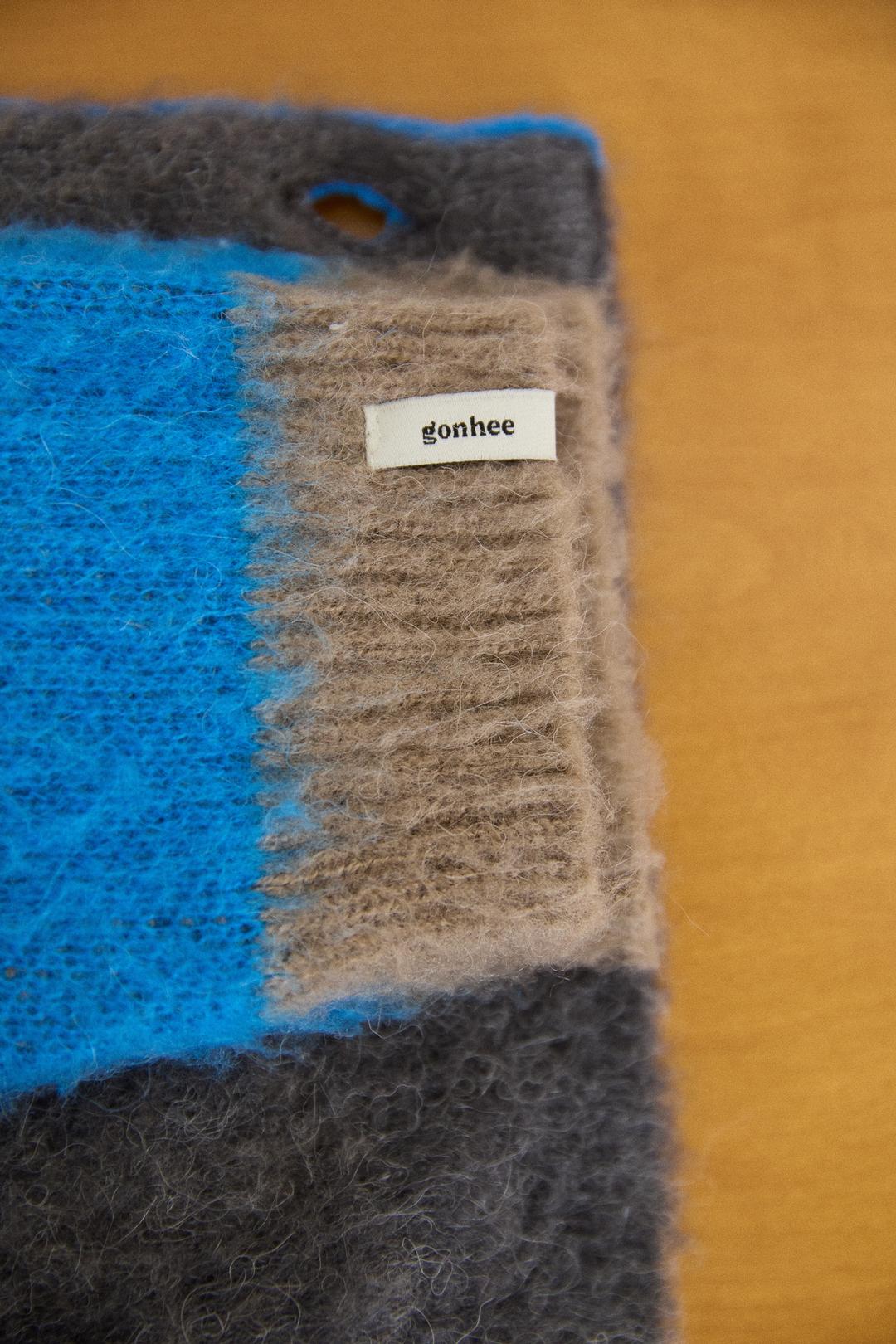 LAY KNIT CARDIGANBlue