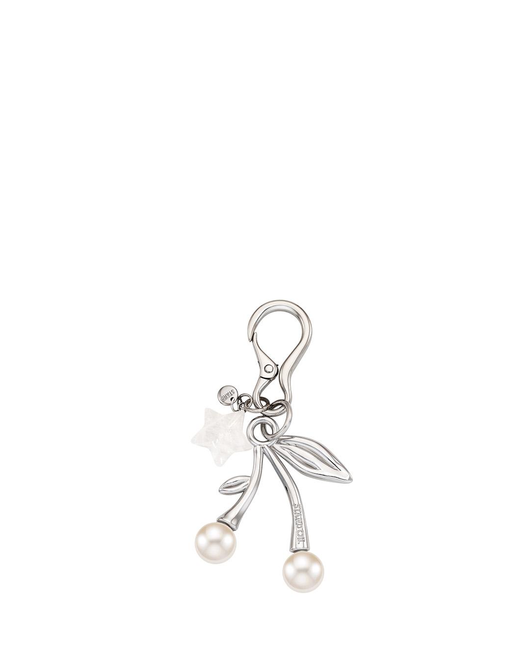 Cherry Pearl Keyring · 체리 펄 키링 / 실버