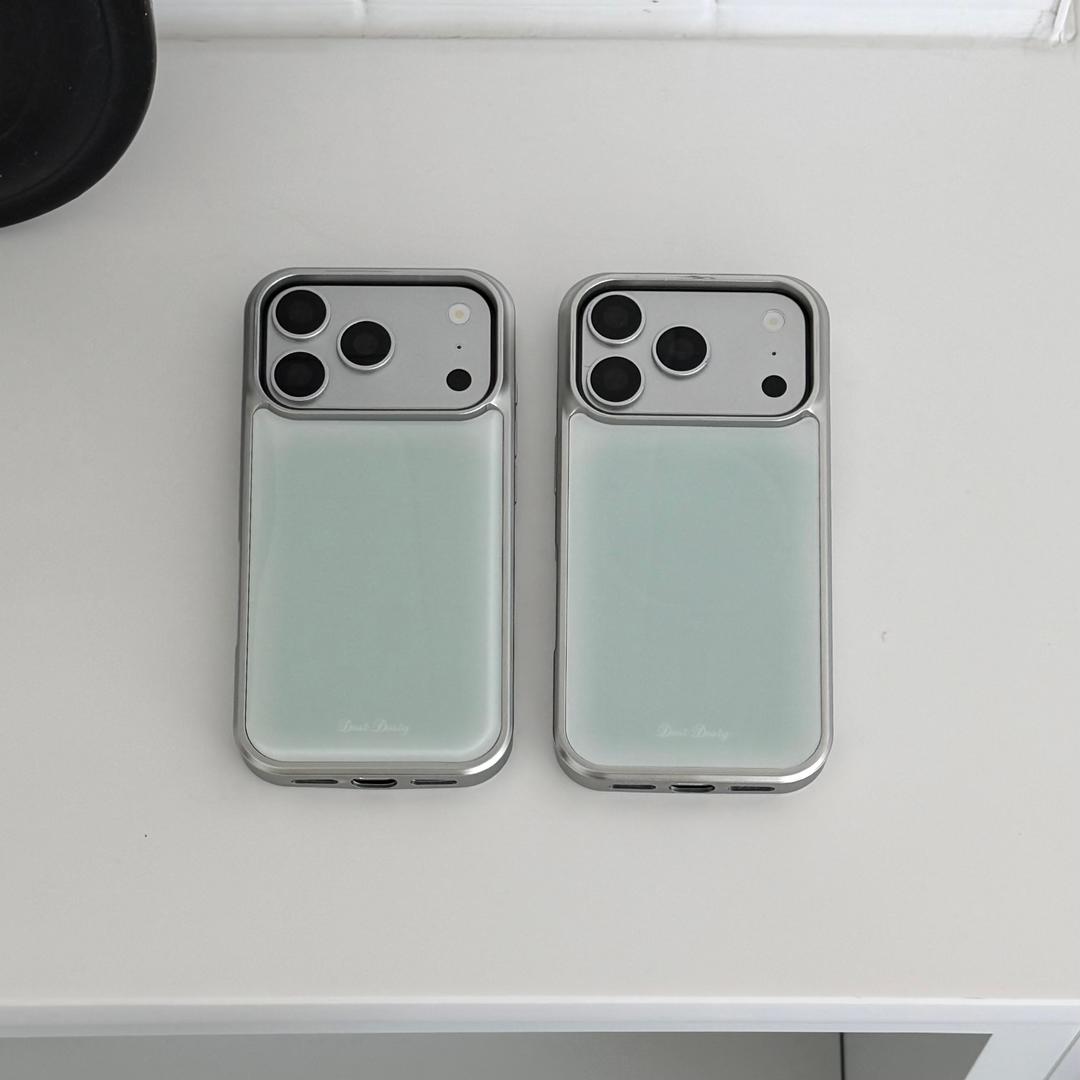 mint silver bumper case [맥세이프 선택 가능]