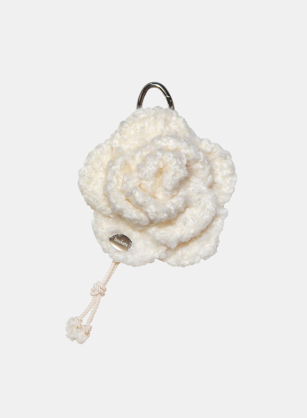 CHARM CHARM FABRIC Rose White