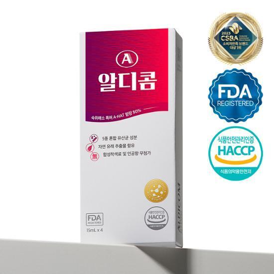 [1+1] 알디콤 숙취해소제 15g 4포입