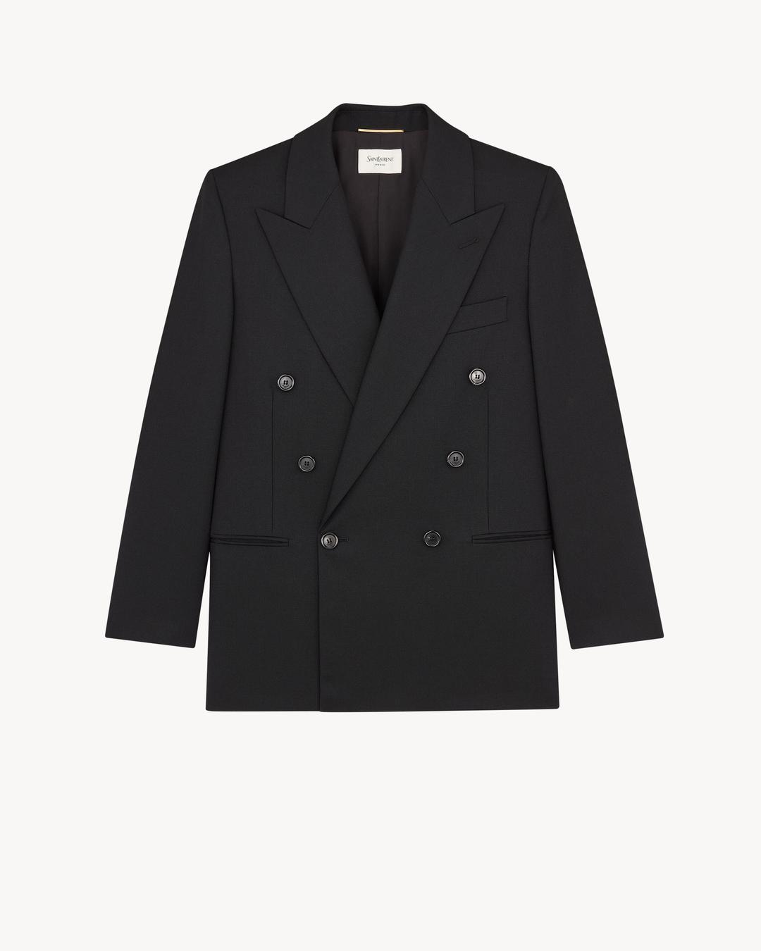 울 소재의 재킷