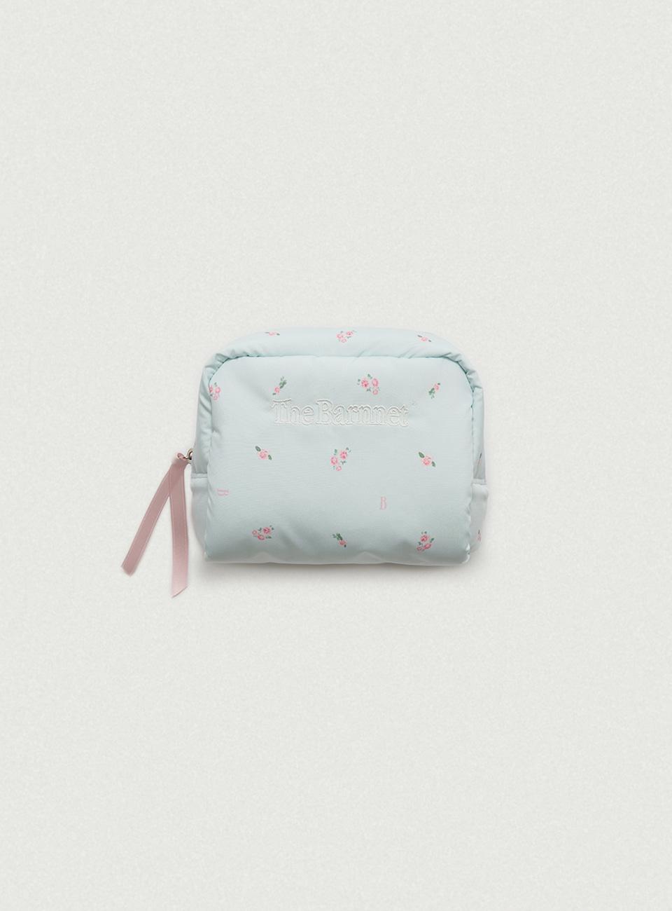 [3/17 14:00 KST OPEN] Mint Rosie Flower Pom-Pom Pouch