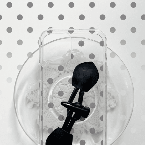 (T)OGGLE CASE DOT (GRAY)