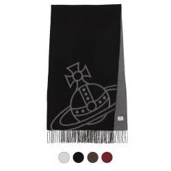 비비안웨스트우드 리버시블 울 머플러 2404148088