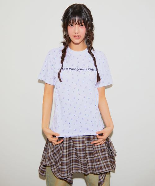 FN OG TEE flower white