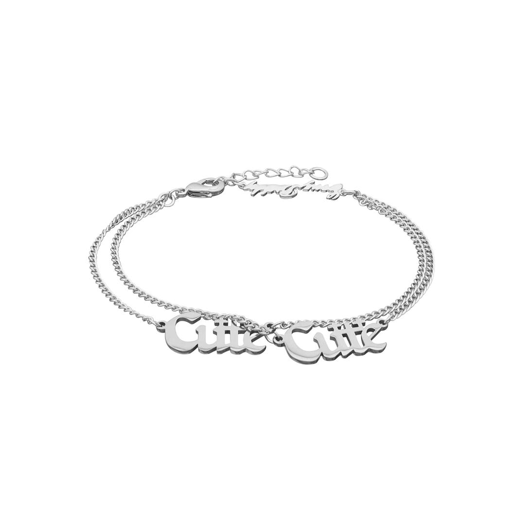 Cute++ silver silver bracelet