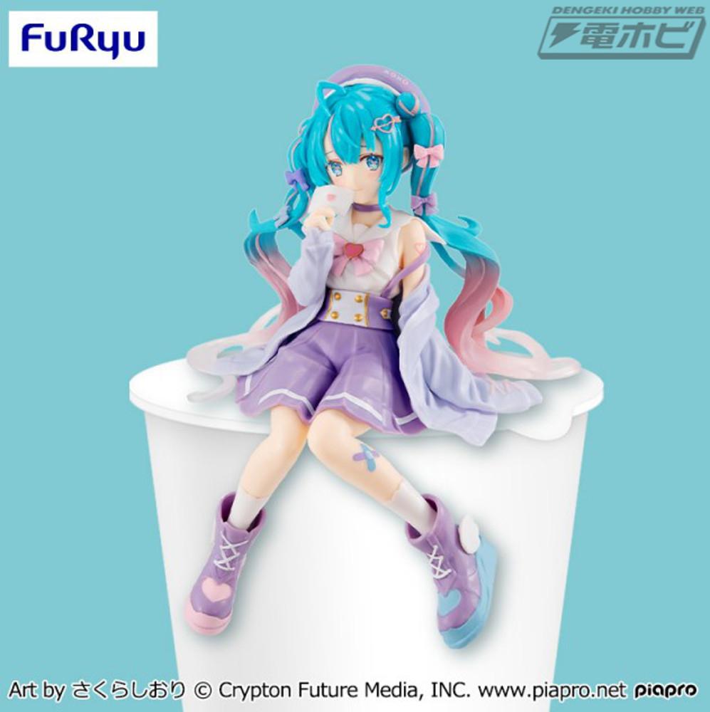 [일본 정품] 후류 하츠네 미쿠 러브 세일러 퍼플 , 핑크 보컬로이드 누들스토퍼