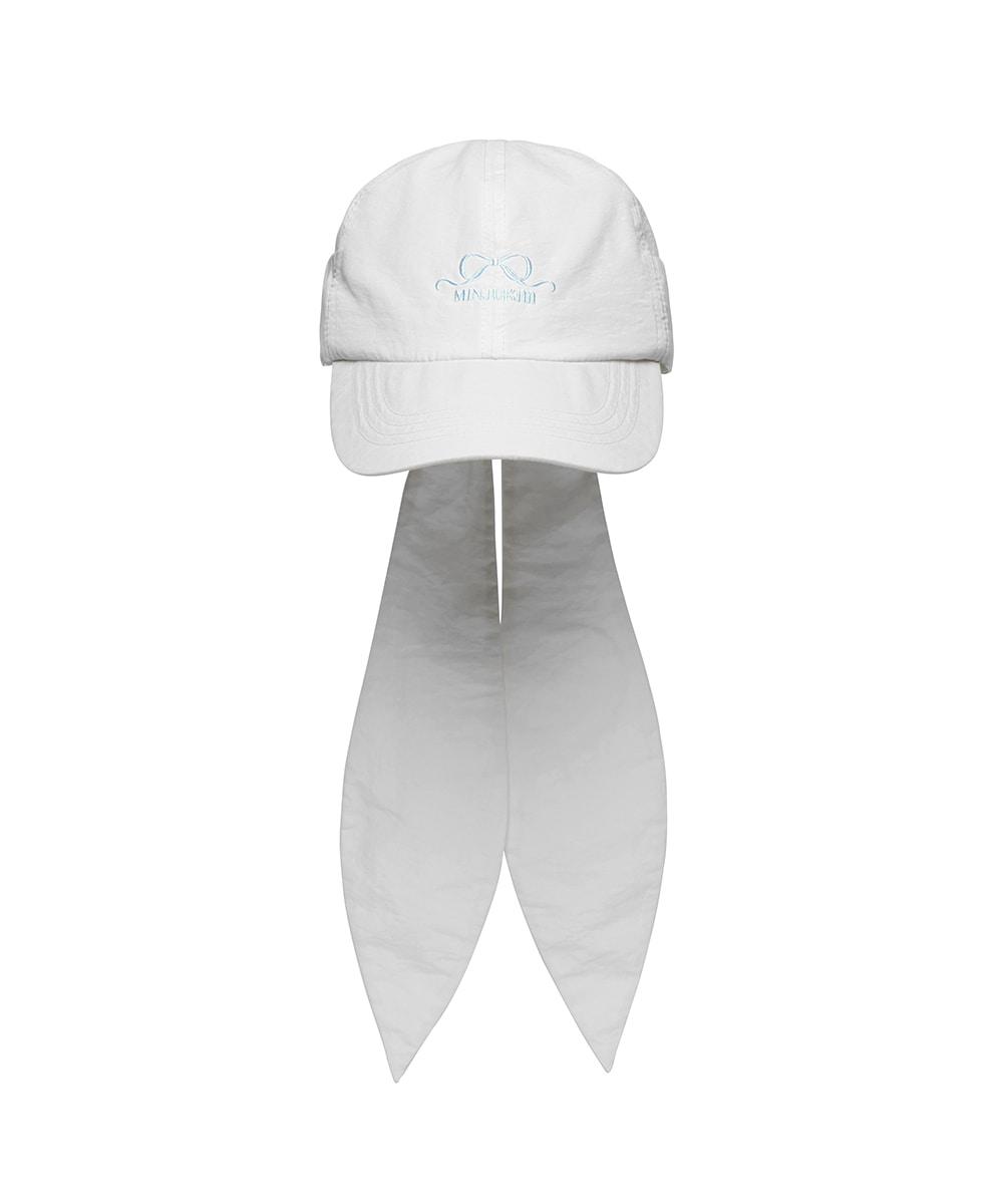 [NEW 10%ㅣ05.08이내 출고][X MINJUKIM] RIBBON CAP - 4 colors
