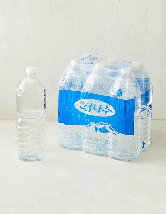 [제주 삼다수] 그린 무라벨 (2L X 6개)