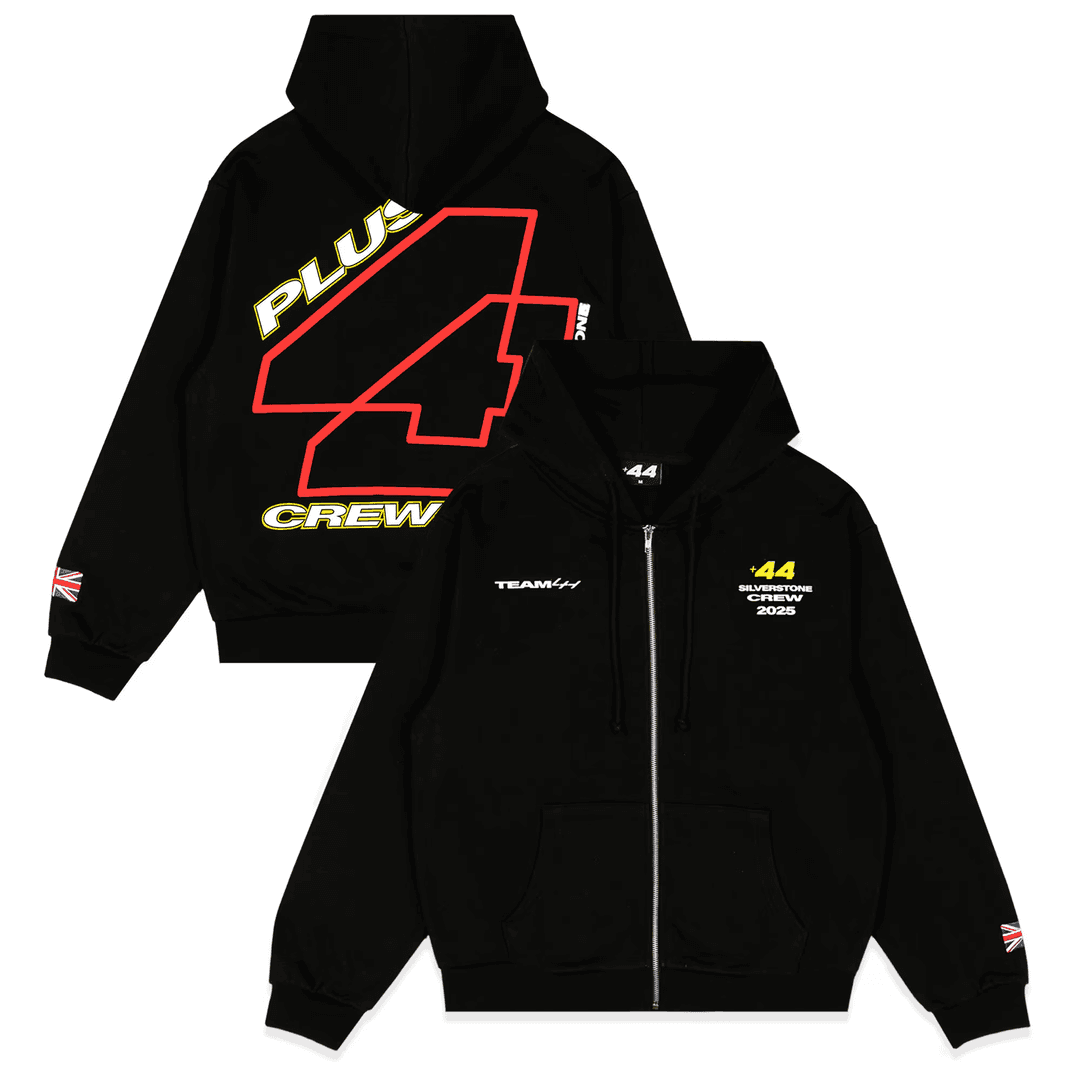 +44 Silverstone Crew 2025 Zip Up Hoodie