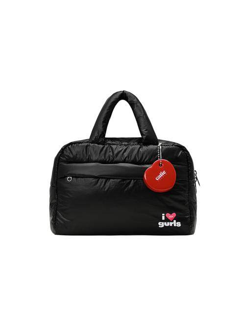 에즈이프 캘리(ASIF CALIE)  CALIE GURLS PADDING TOTE BAG BLACK - 사이즈 & 후기 | 무신사