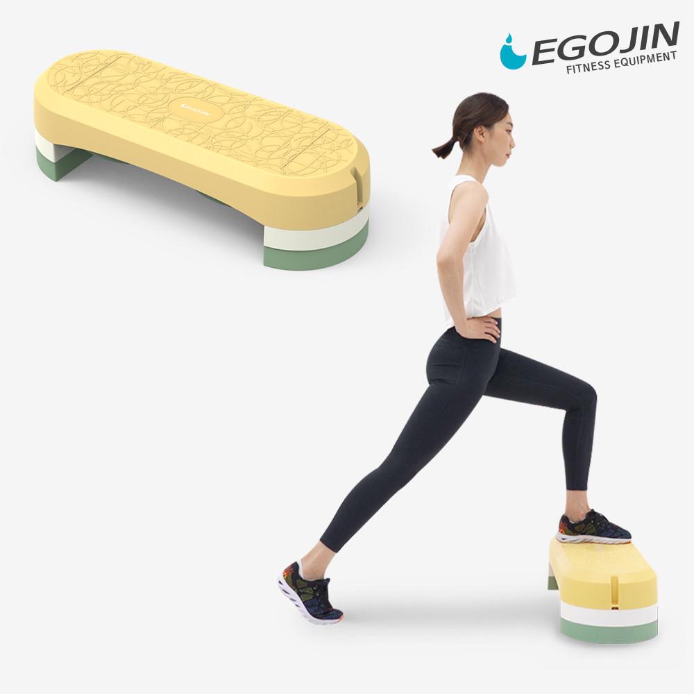 이고진 점프 스텝박스 3단 계단운동기구 스테퍼 홈트 헬스 유산소