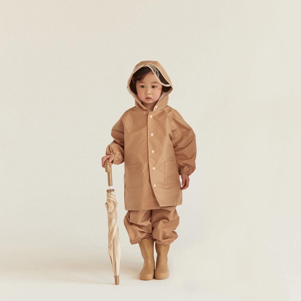 NO.2 'HEY RAIN' RAIN COAT / CAMEL