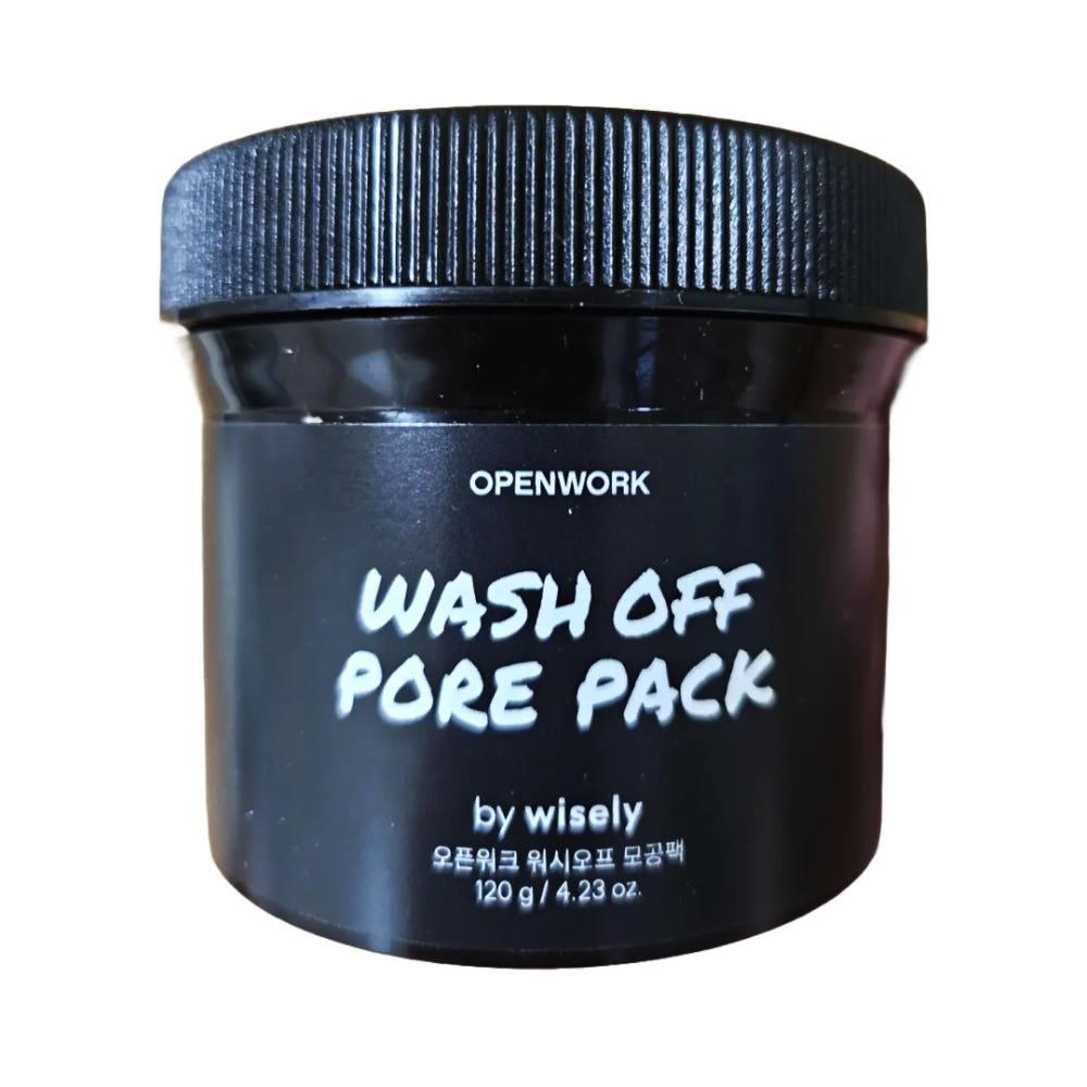 오픈워크 와이즐리 피지 쏙쏙 워시오프 모공팩 120g